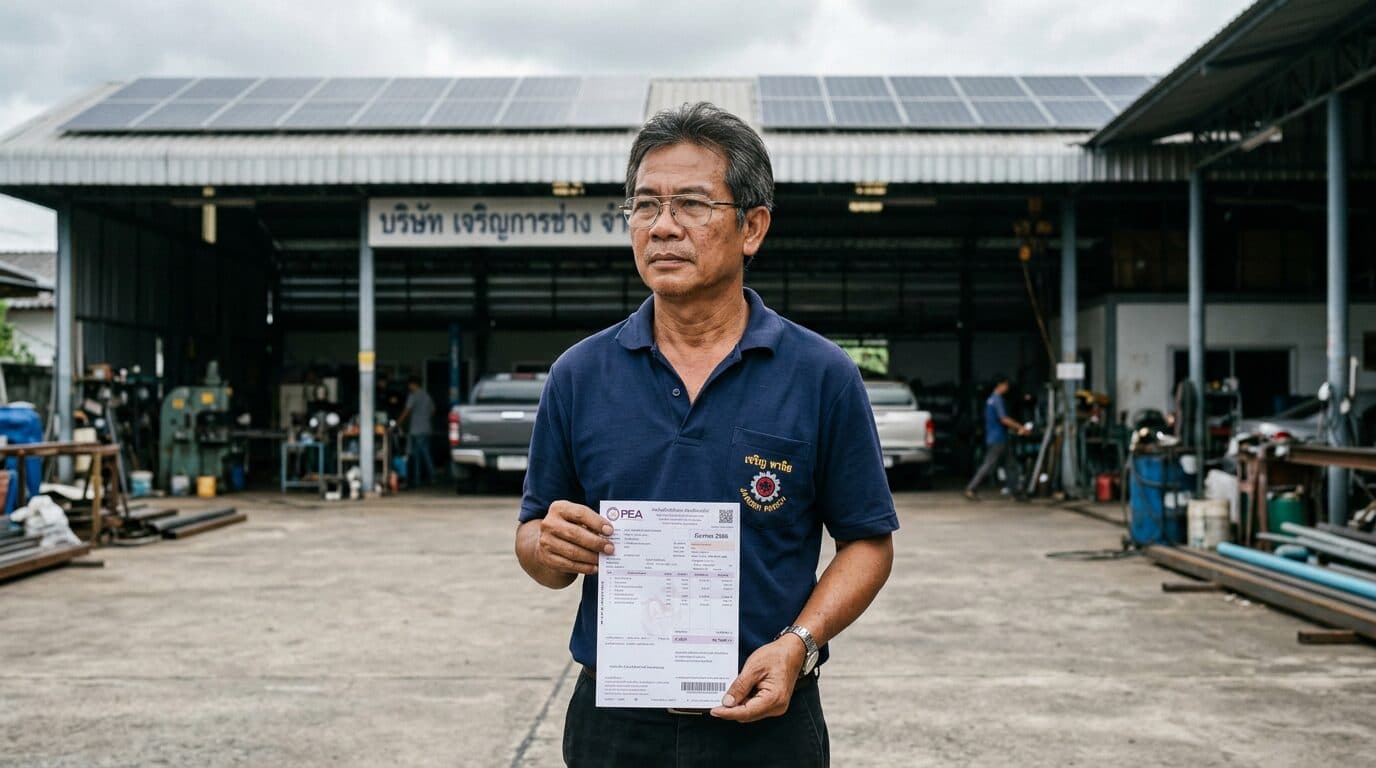 เจ้าของโรงงานที่ใช้ระบบโซลาร์รูฟท็อปจาก MIT Energy